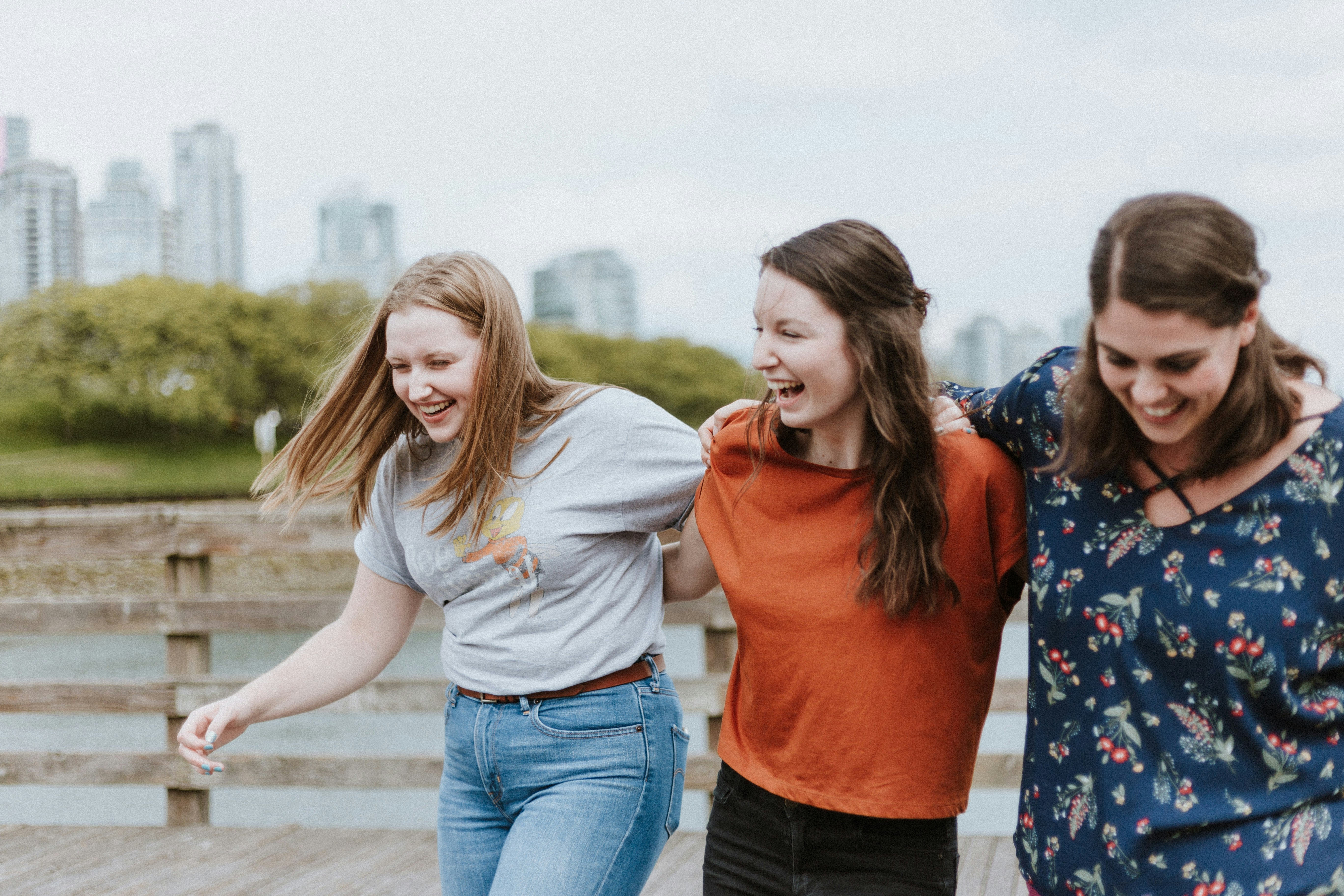 laughing women happy about best underwear for your body shape