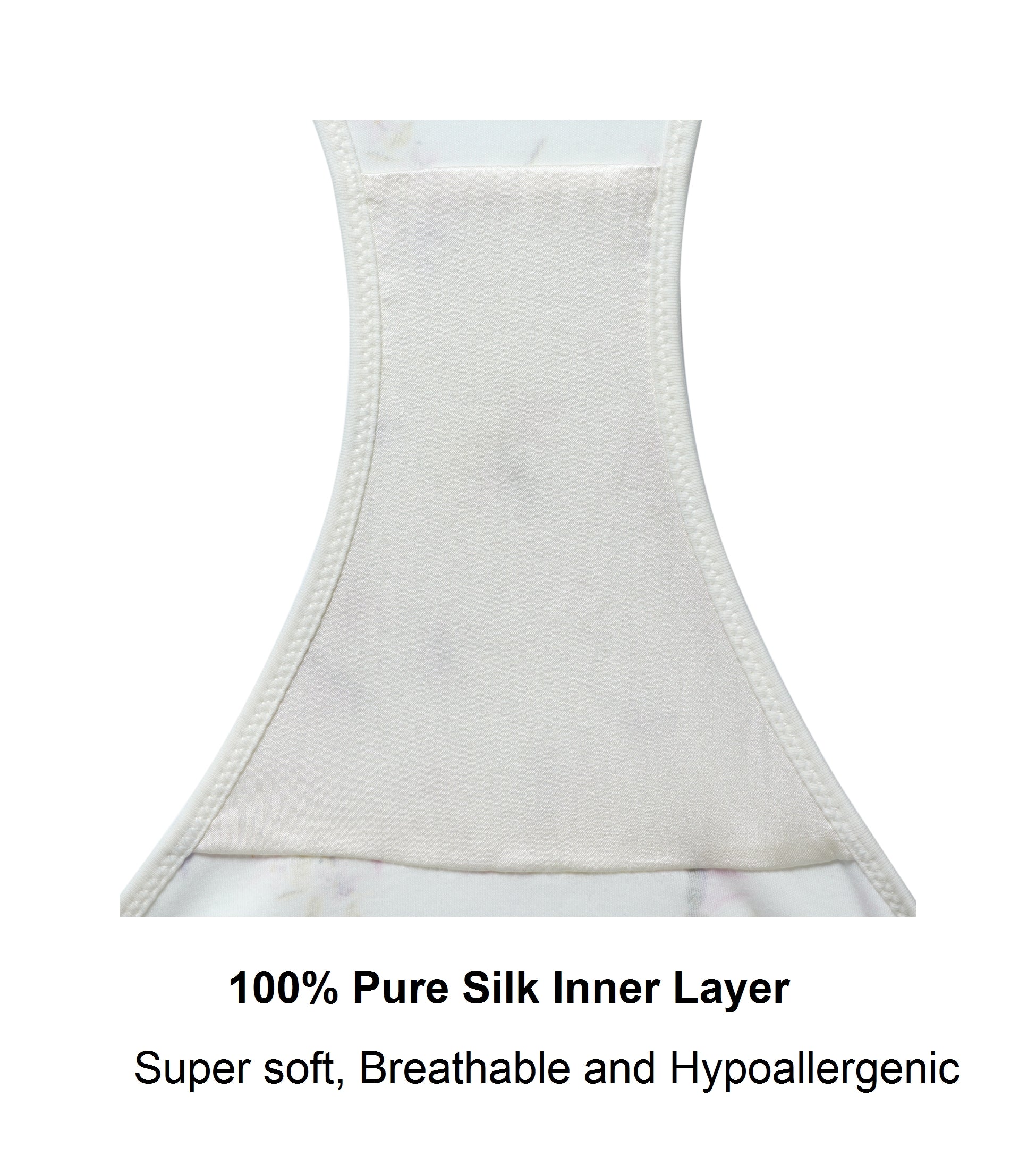 Ditsy Floral - Silk & Organic Cotton Brief