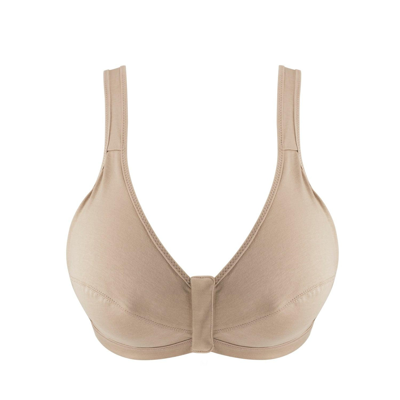 Shell - Full Cup Front Closure Silk & Organic Cotton Wireless Bra –  Juliemay Lingerie US