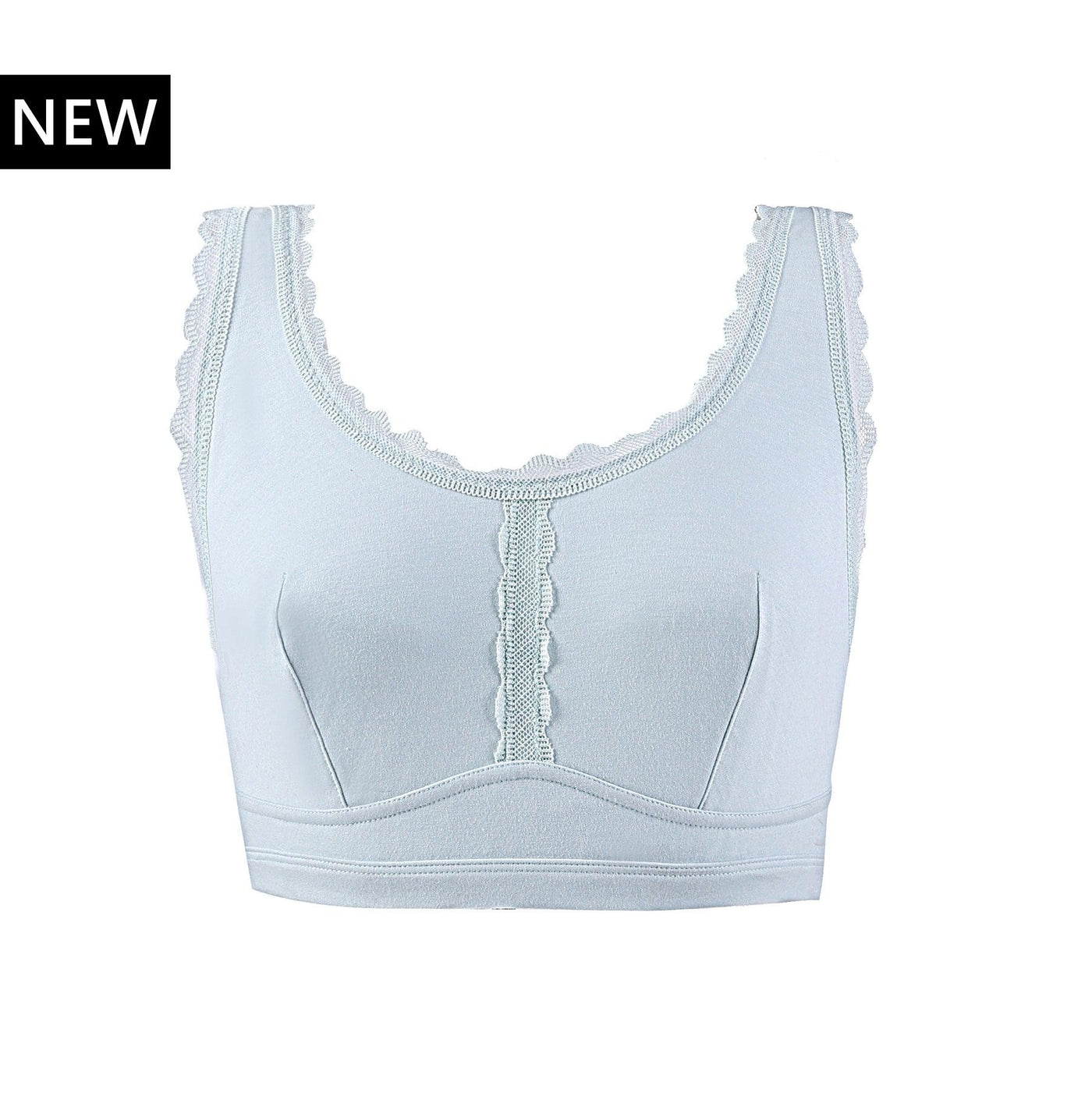 Buy Padded Non Wired Sports Bra, Aruba Blue Color
