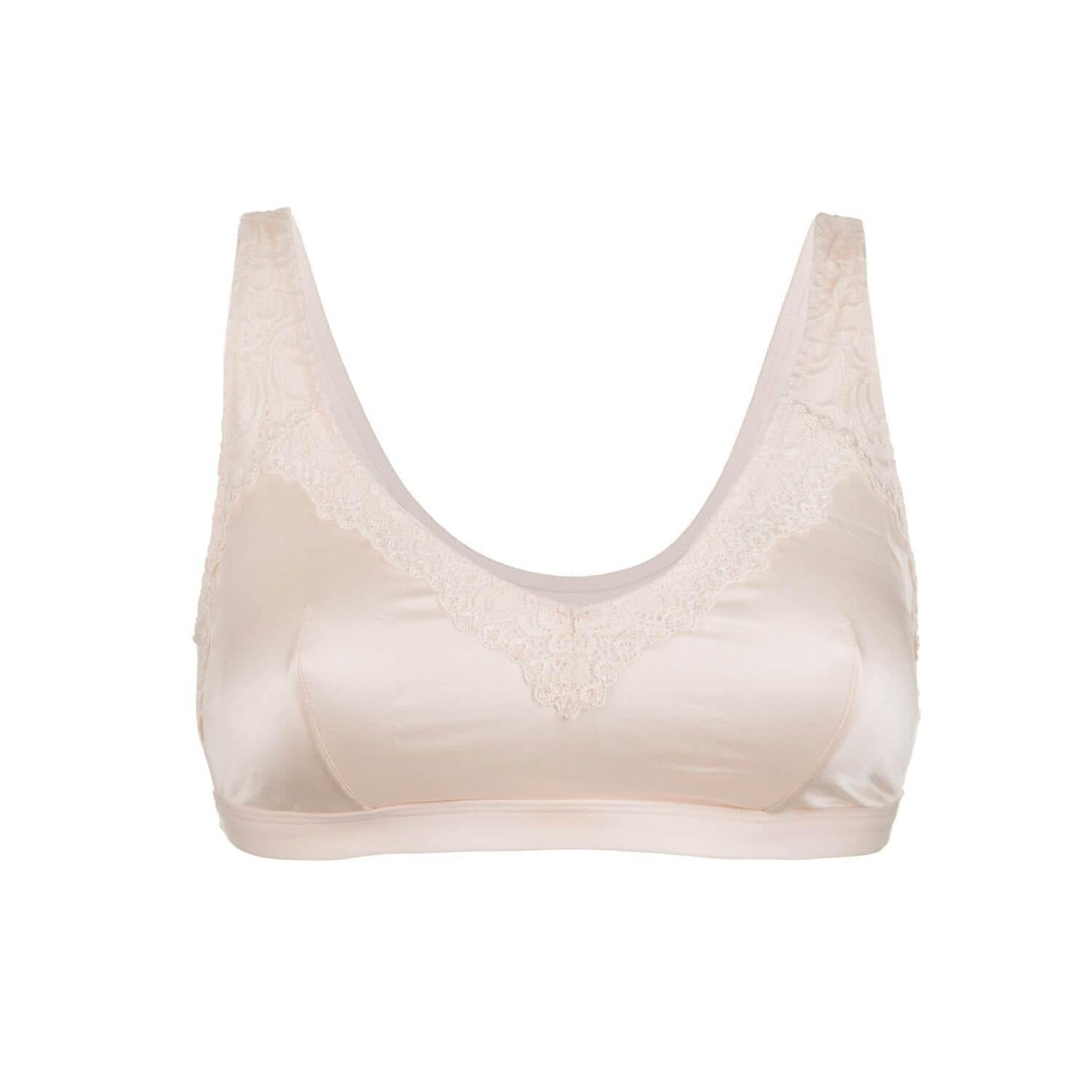 Back Support Full Coverage Wireless Organic Cotton bra (Champagne & Bl –  Juliemay Lingerie US